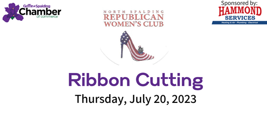 Ribbon Cutting - North Spalding Republican Women's Club