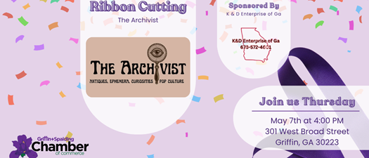 Ribbon Cutting for The Archivist