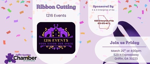 Ribbon Cutting for 1216 Events