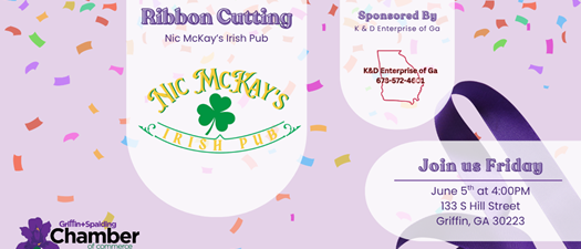 Ribbon Cutting for Nic McKay's Irish Pub