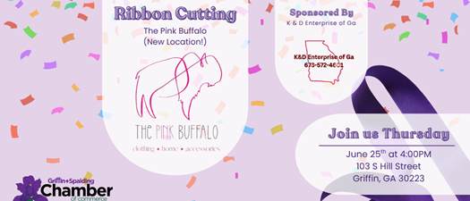 Ribbon Cutting for The Pink Buffalo