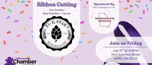 Ribbon Cutting for The Garden - Beer Garden + Venue