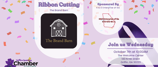 Ribbon Cutting for The Brand Barn