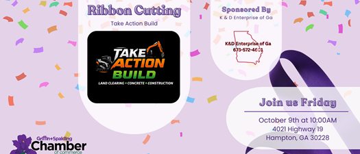 Ribbon Cutting for Take Action Build