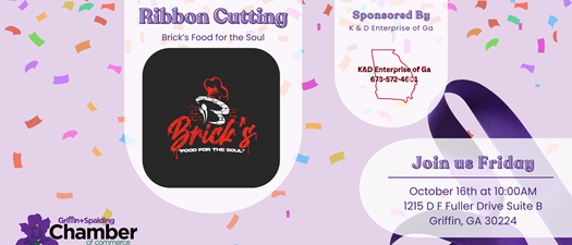 Ribbon Cutting for Brick's Food for the Soul