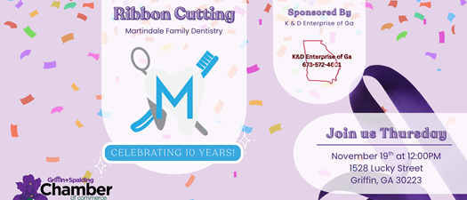 Ribbon Cutting for Martindale Family Dentistry
