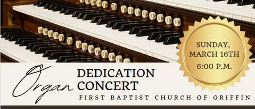 Organ Dedication Concert