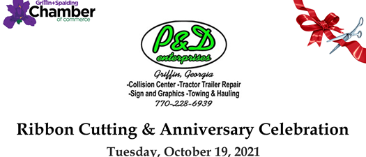 Ribbon Cutting/Anniversary Celebration - P&D Enterprise