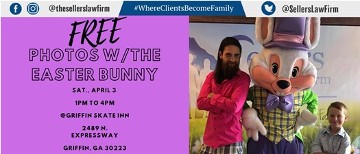 FREE Photos with the Easter Bunny