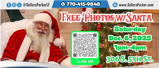 Free Photos with Santa 2025