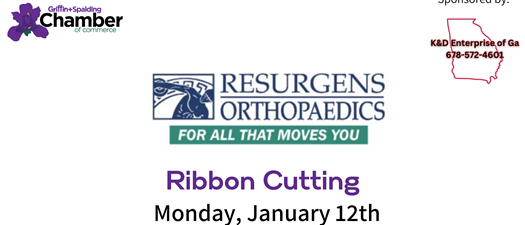 Ribbon Cutting - Resurgens Orthopadics