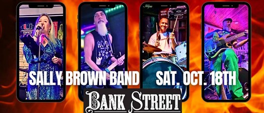 Sally Brown Band at Bank Street Cafe