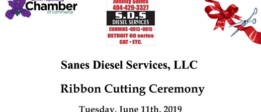 Ribbon Cutting - Sanes Diesel Services