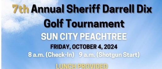 7th Annual Sheriff Darrell Dix Golf Tournament