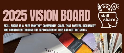 stache studio presents 2025 Vision Board 