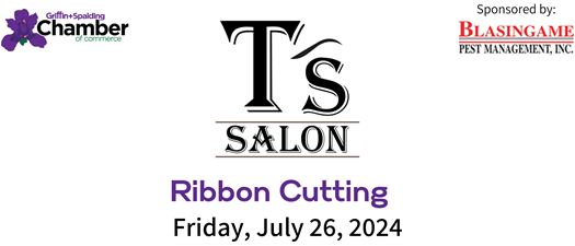 Ribbon Cutting - T's Salon