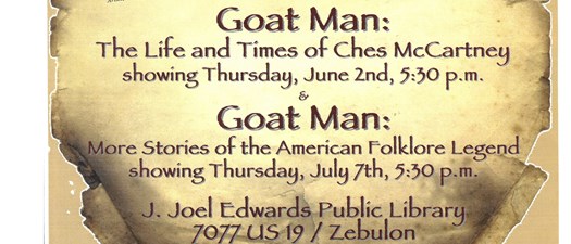 The Goat Man at J. Joel Edwards Public Library