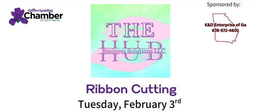 Ribbon Cutting for The Hub Business Solutions