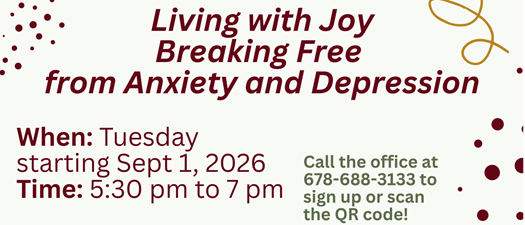 Living with Joy Breaking Free from Anxiety and Depression