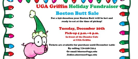 UGA Griffin Holiday Fundraiser 2022