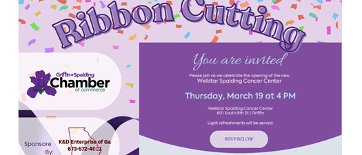 Ribbon Cutting for Wellstar Spalding Cancer Center