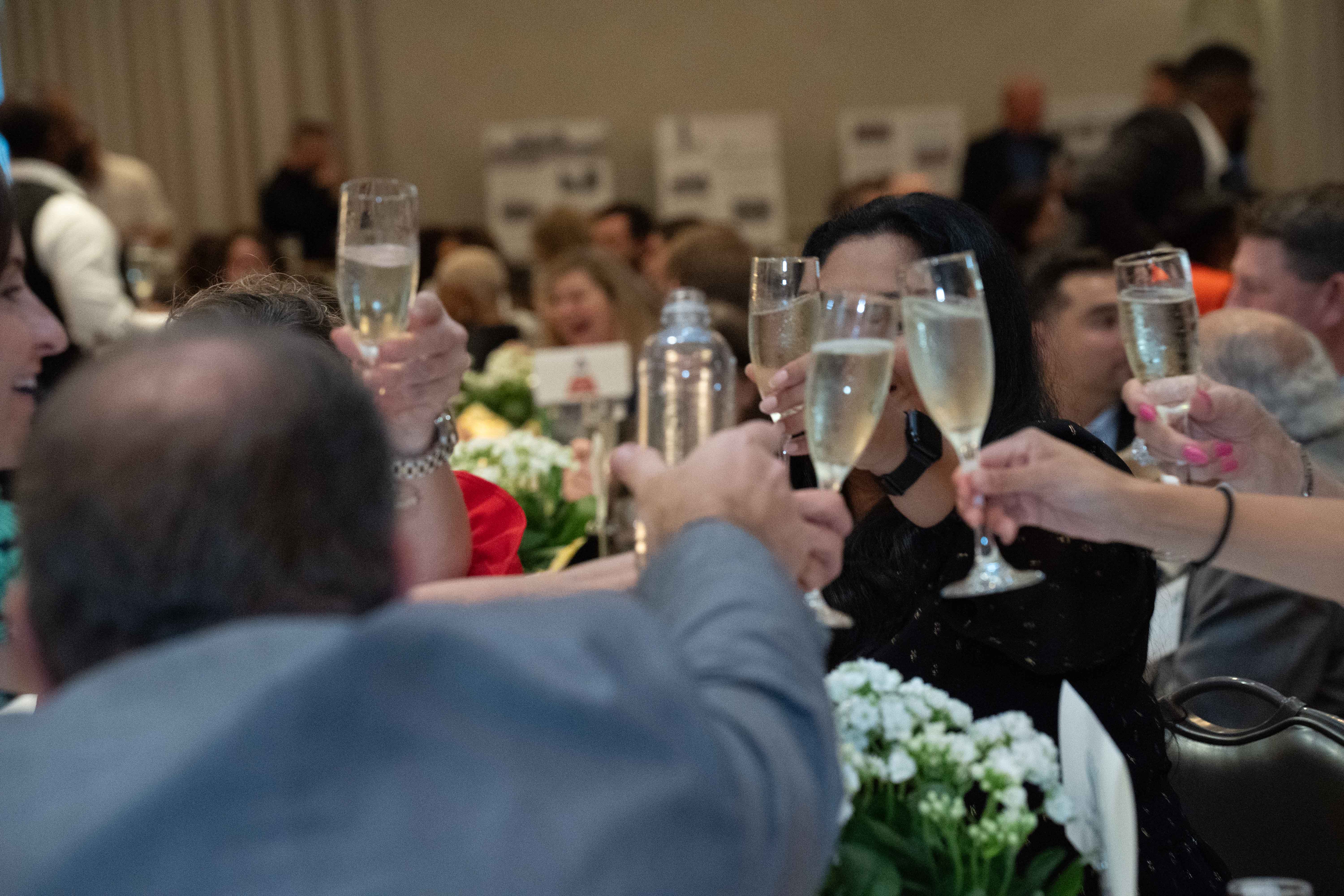 Attendees toast to Houston BOMA.