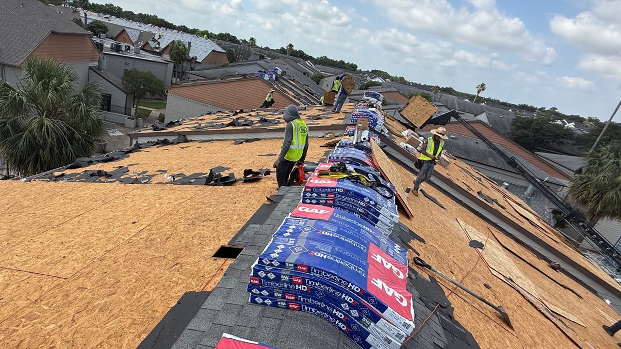 Storm Damage Roofing Houston