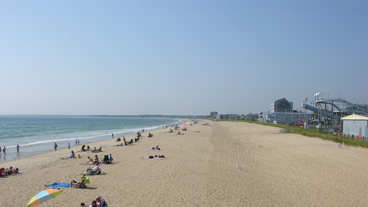 Beach view from Pier