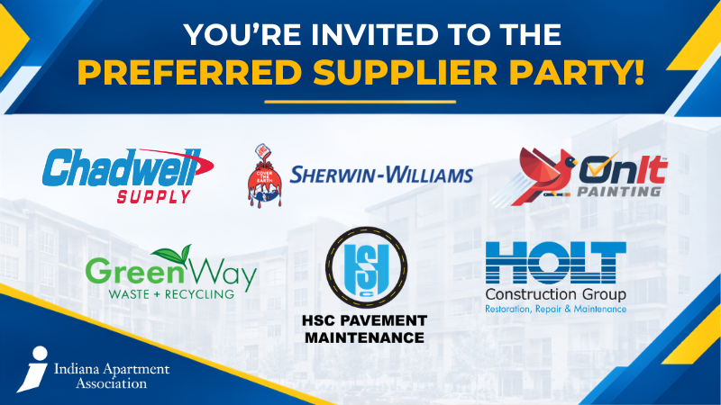 IAA Preferred Supplier Party Invitation with Logos