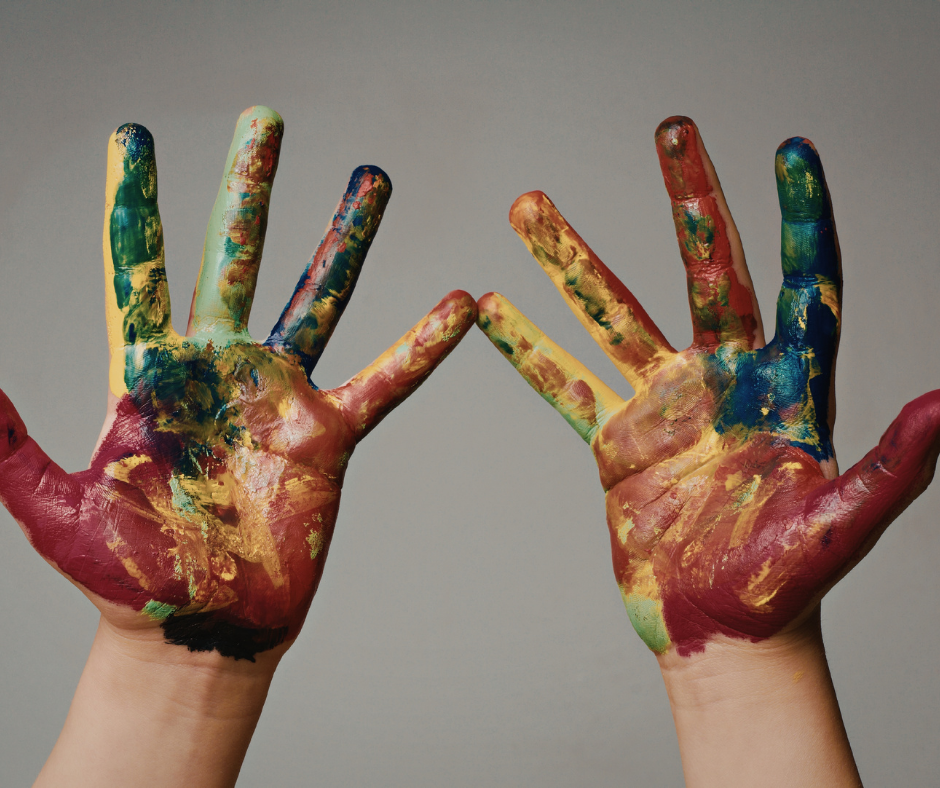 Paint on Hands