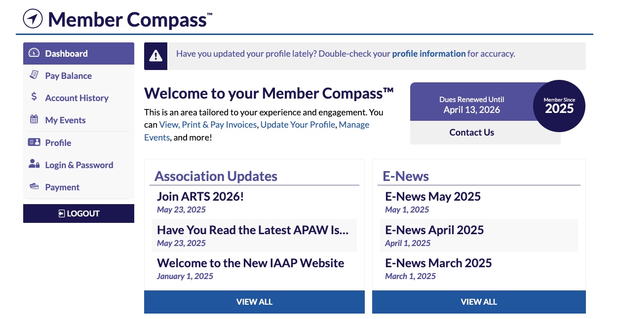 Compass Dashboard