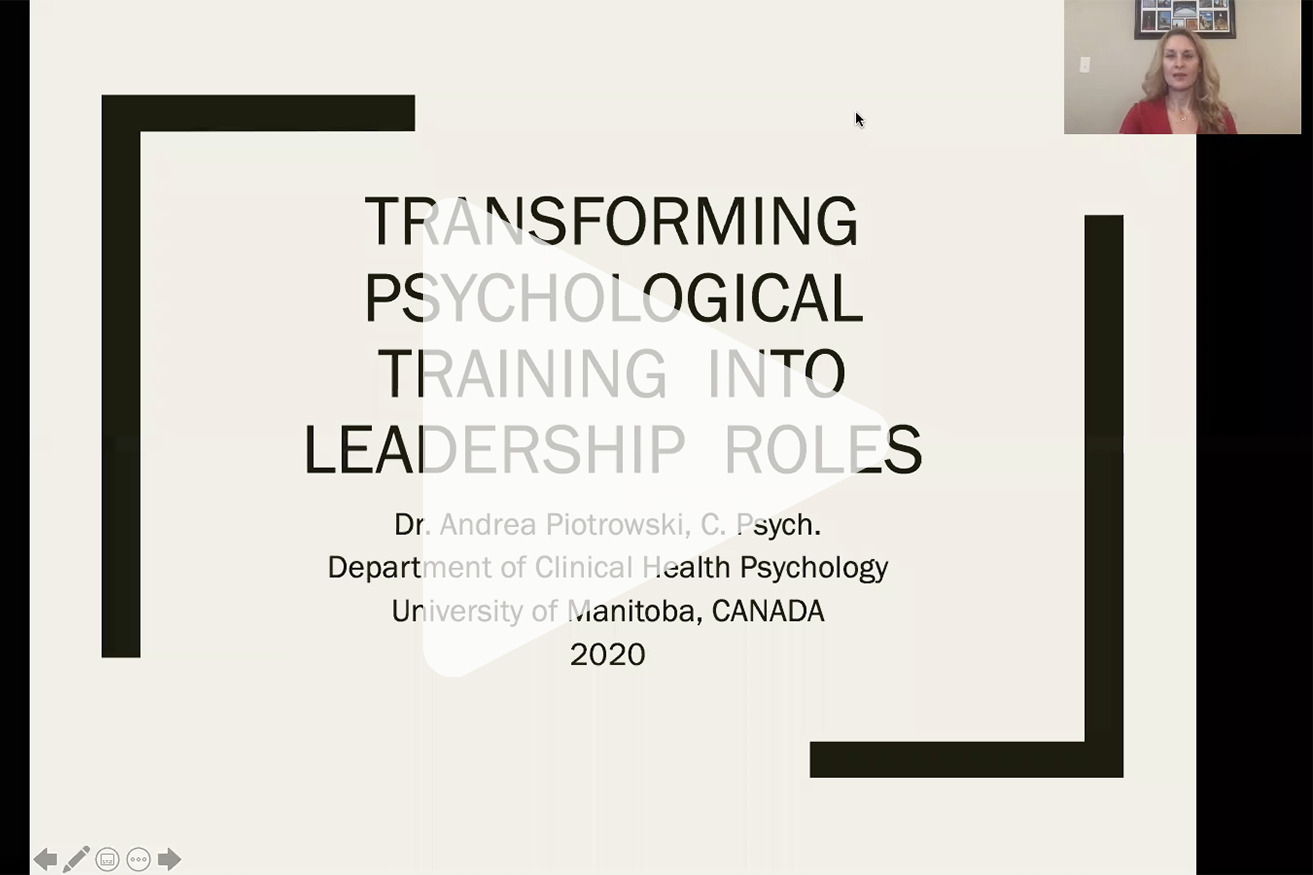 Transforming Psychological Training