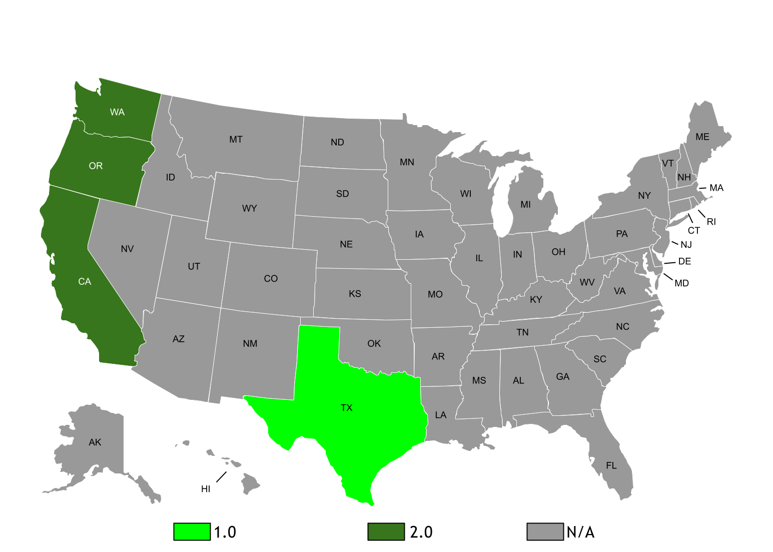 EDI Medical Implementation Map