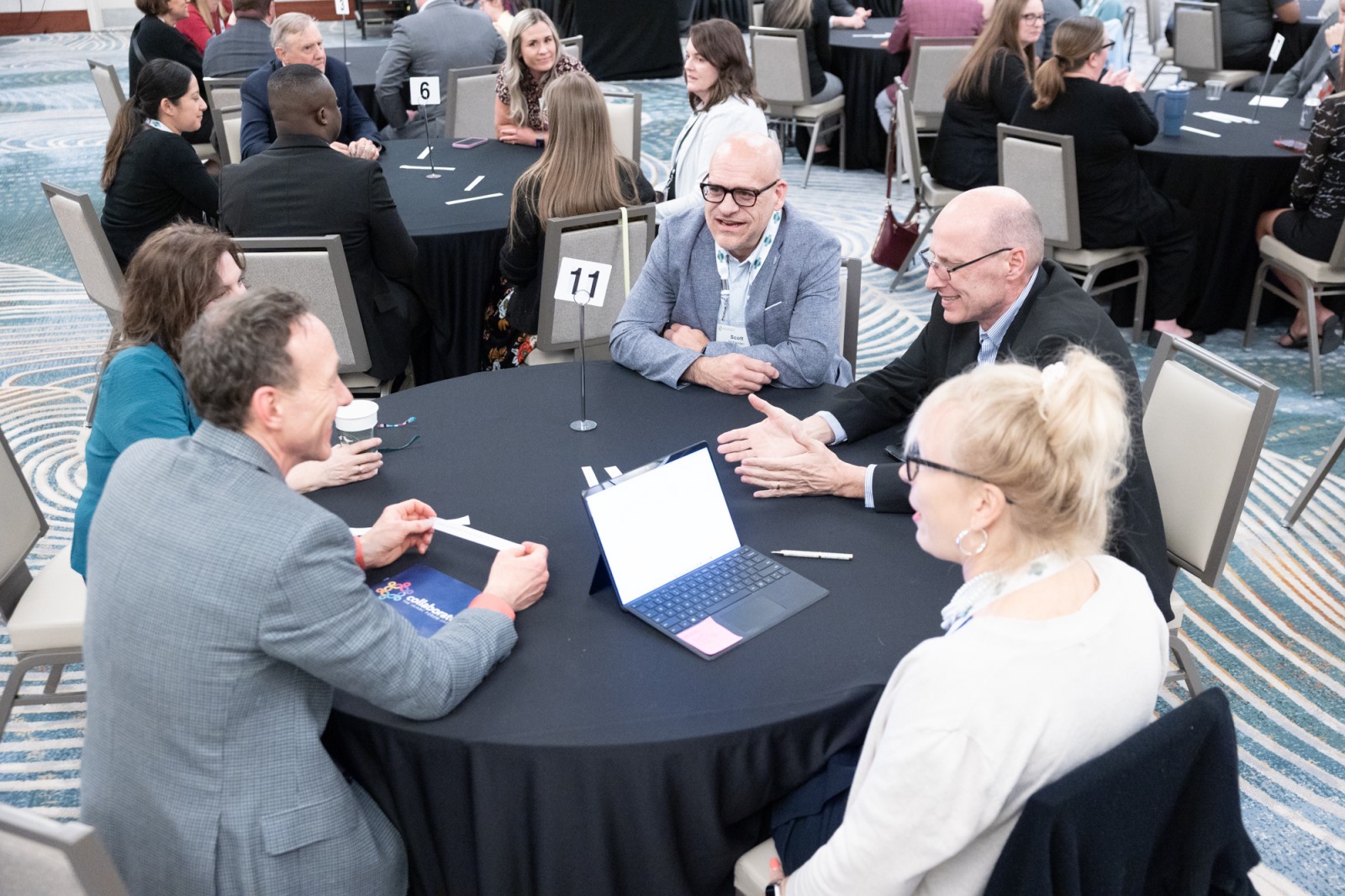 The IAIABC Forum attendees connecting at the meeting