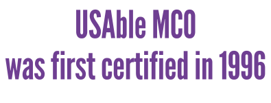 USABle MCO was first certified in 1996