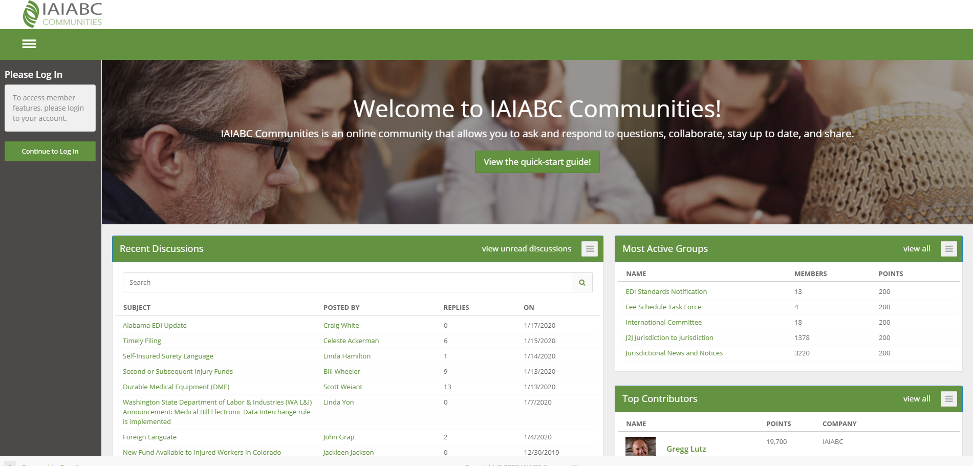 IAIABC Community