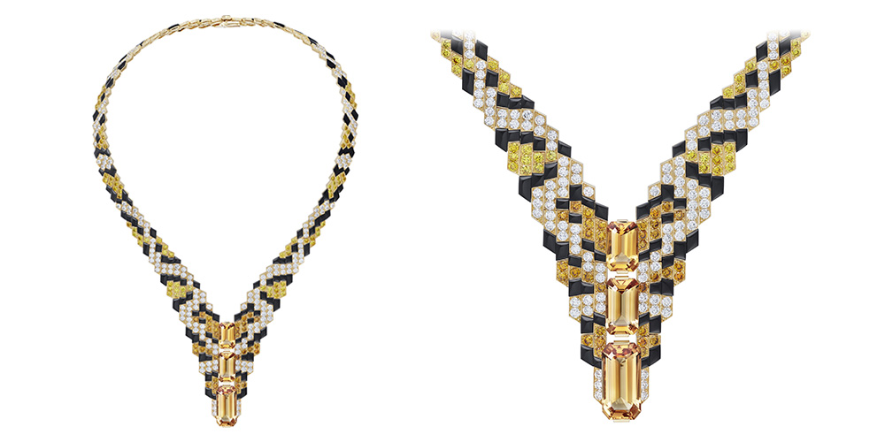 pixelage cartier necklace