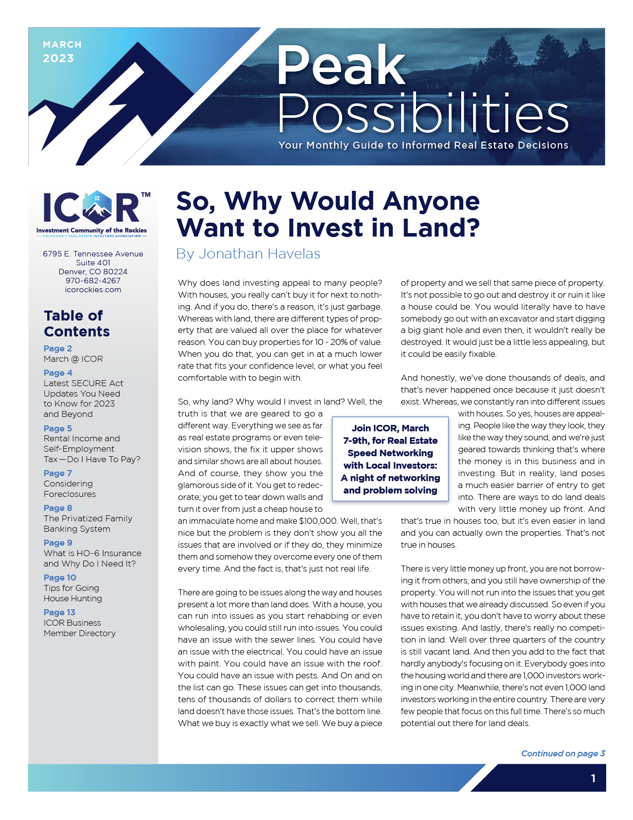 February 2023 Newsletter