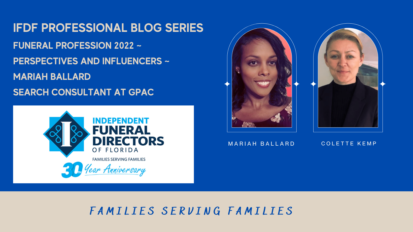 IFDF Funeral Profession Interview Mariah Ballard