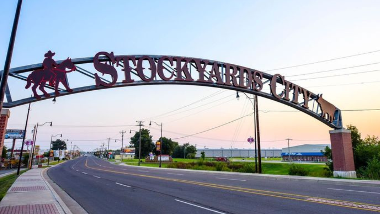 Stockyard City District in Oklahoma City, Oklahoma