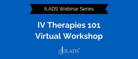 Webinar - IV Therapies 101
