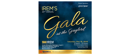May 2026 IREM Annual Charity Gala 