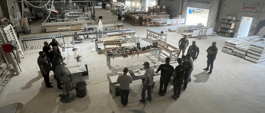 Solid Surface 101 Fabrication Training hosted in Farmington, NY
