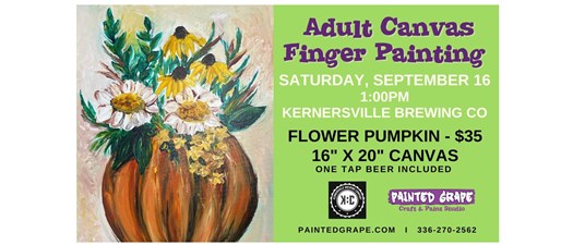 KBC - Adult Finger-Painting Sip & Paint