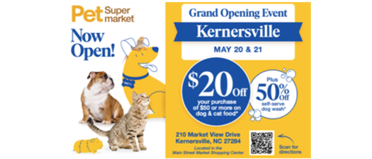 Pet Supermarket-Grand Opening Event
