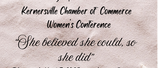 2025 Kernersville Chamber of Commerce Women's Conference 