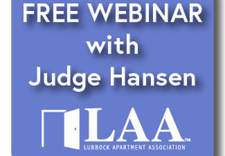 Evictions Update Webinar with Judge Hansen