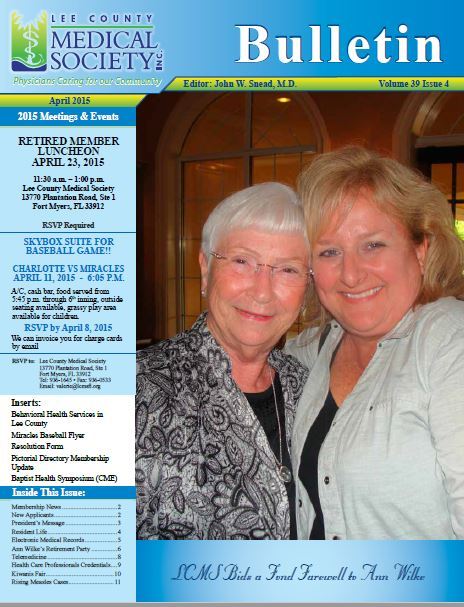 Medical Bulletin 2015 April