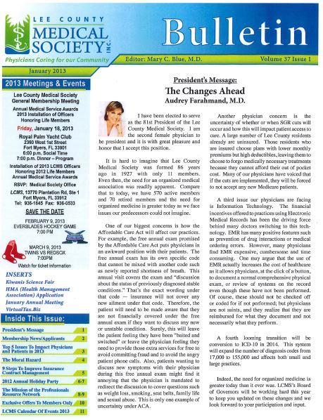 Medical Bulletin 2013 Jan