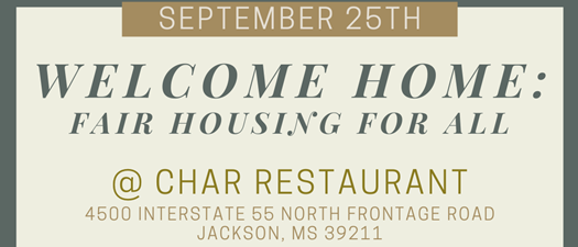 Welcome Home: Fair Housing for All (Capital)